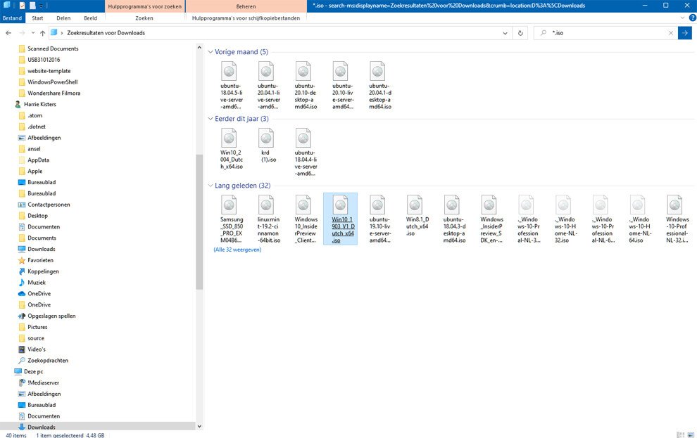 | SoftwareGeeknl Zo Koppelt U Iso Images in Windows 10