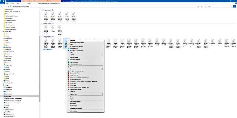 Zo Koppelt U Iso Images in Windows 10