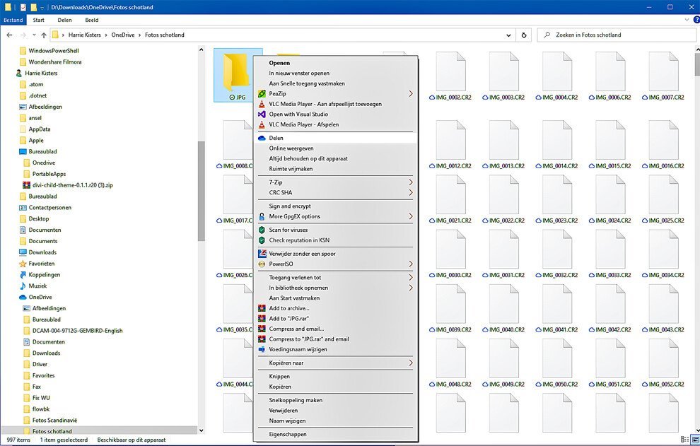 Handleiding Onedrive in Windows 10