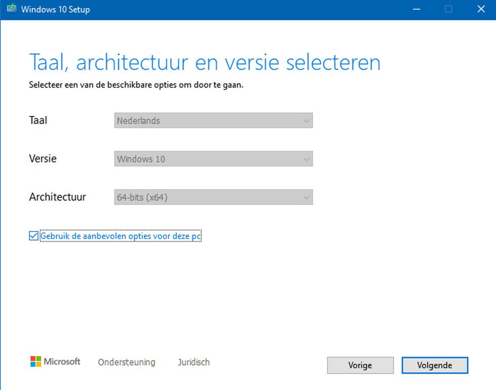 Maak een schone Windows 10 installatie | SoftwareGeeknl