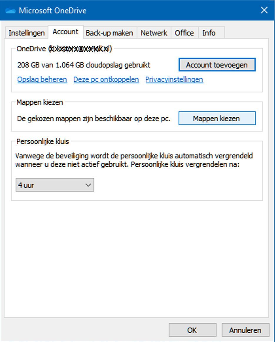 Handleiding Onedrive in Windows 10