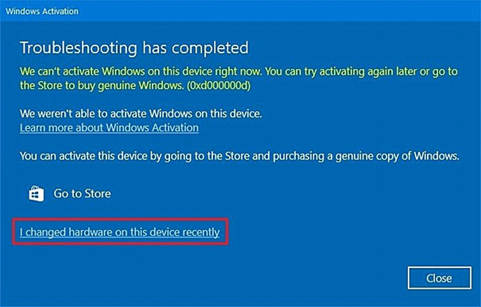 Wijzig hardware Windows 10 opnieuw activeren | SoftwareGeeknl