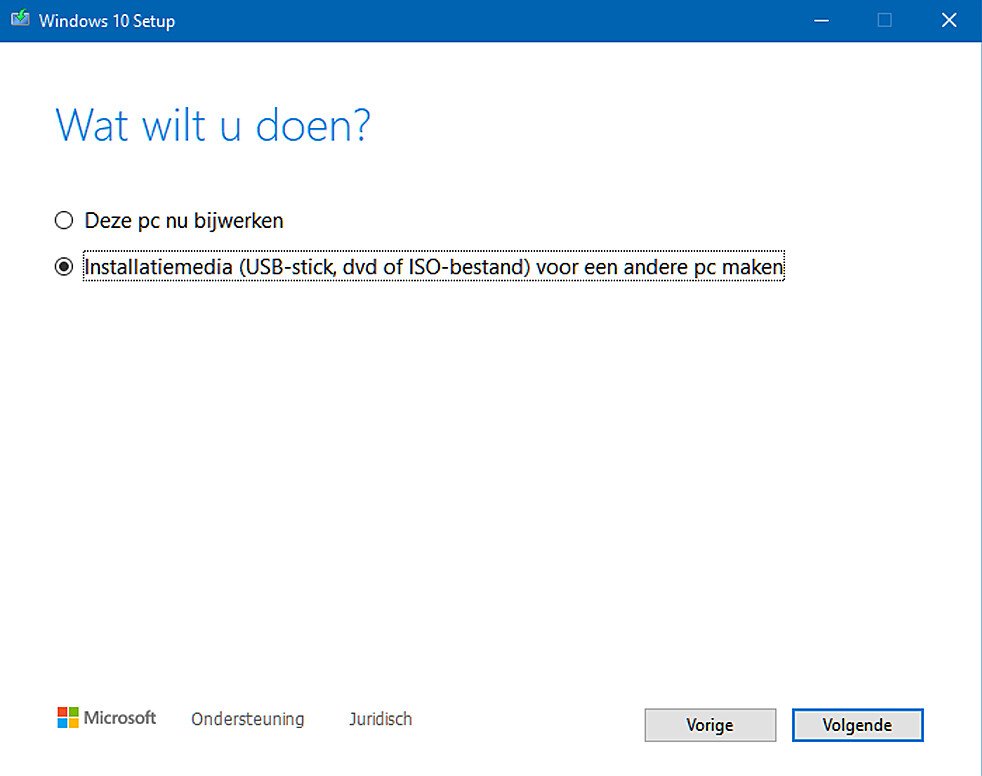 Maak Een Schone Windows 10 Installatie