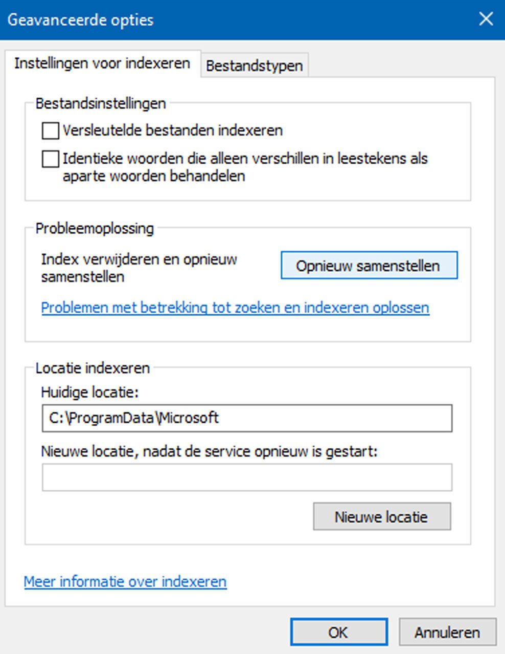 Maak Diskruimte Vrij in Windows 10