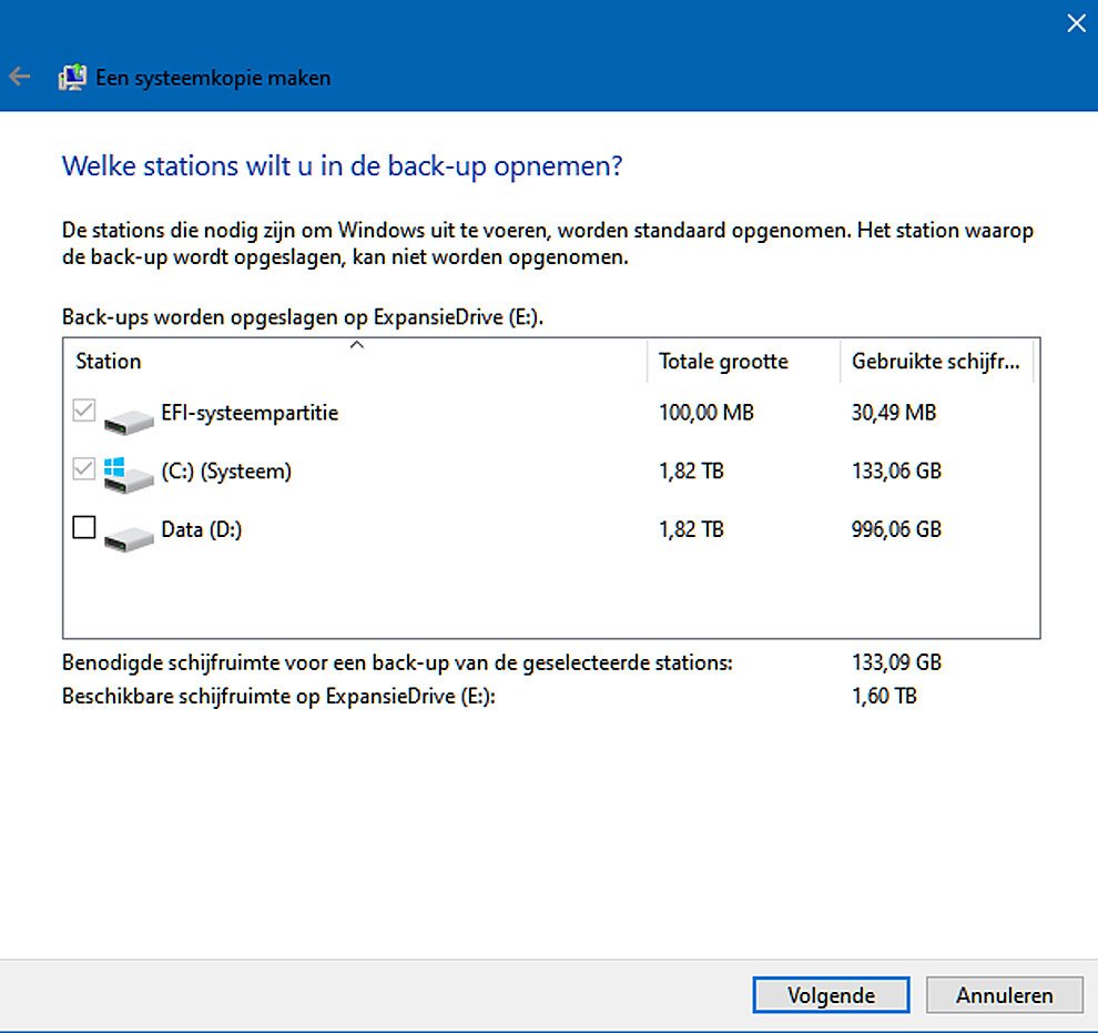 Maak Zo Een Back up Van Windows 10 of 11