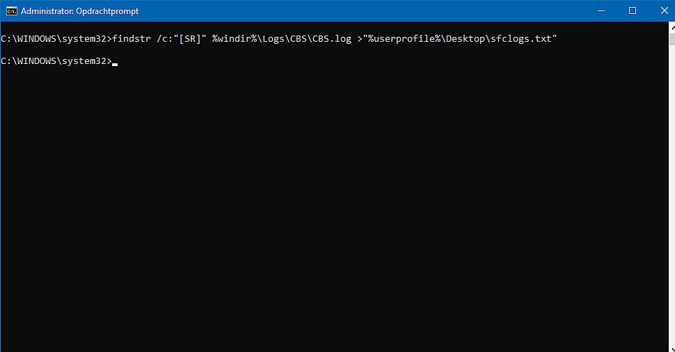 | SoftwareGeeknl Gebruik Het Sfcexe in Windows 10 En 11