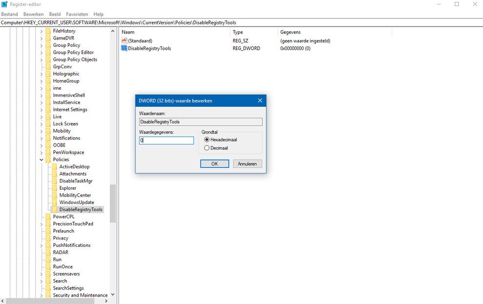 | SoftwareGeeknl Geen Toegang Tot Het Windows 10 Register | Softwaregeeknl