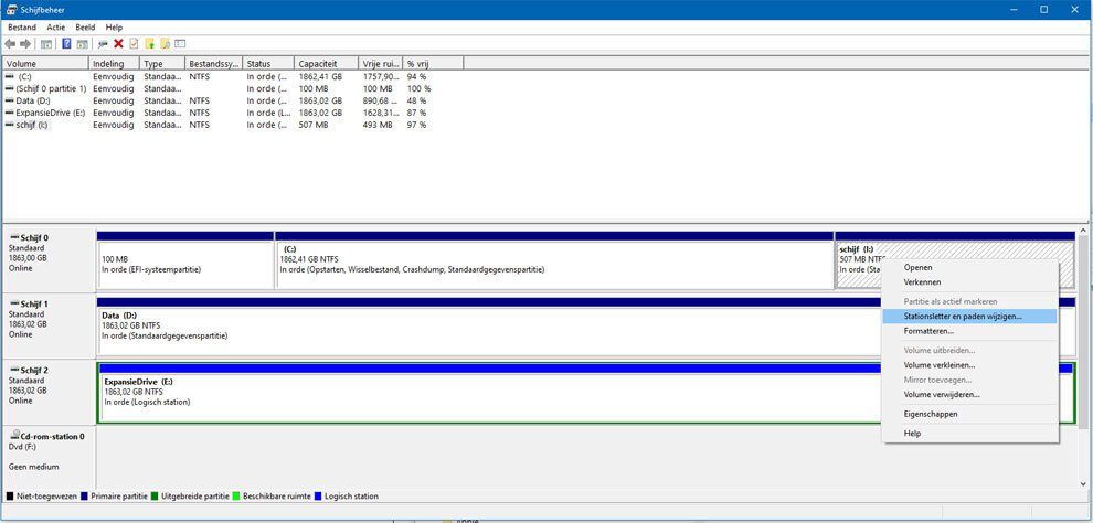 Koppel De Harddisk Als Map in Windows 10