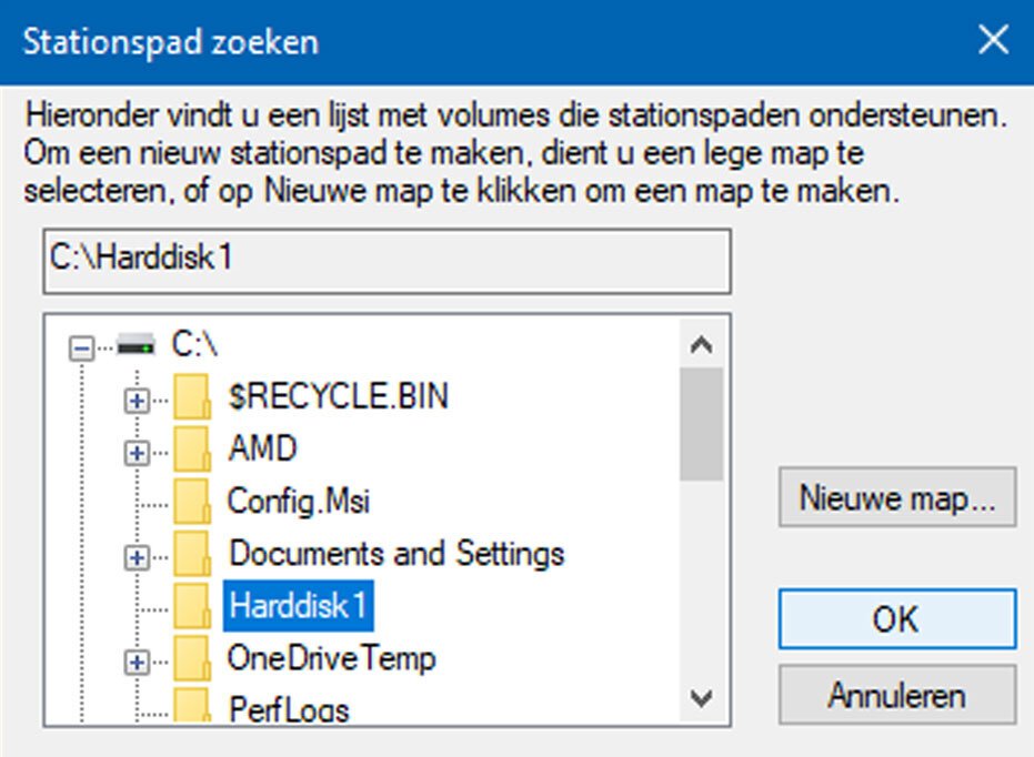 Koppel De Harddisk Als Map in Windows 10