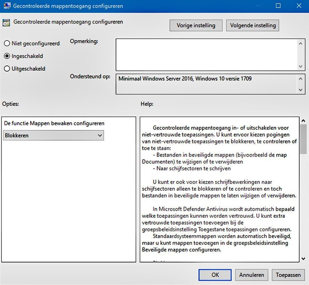 | SoftwareGeeknl Bescherm Windows 10 Tegen Ransomware | Softwaregeeknl