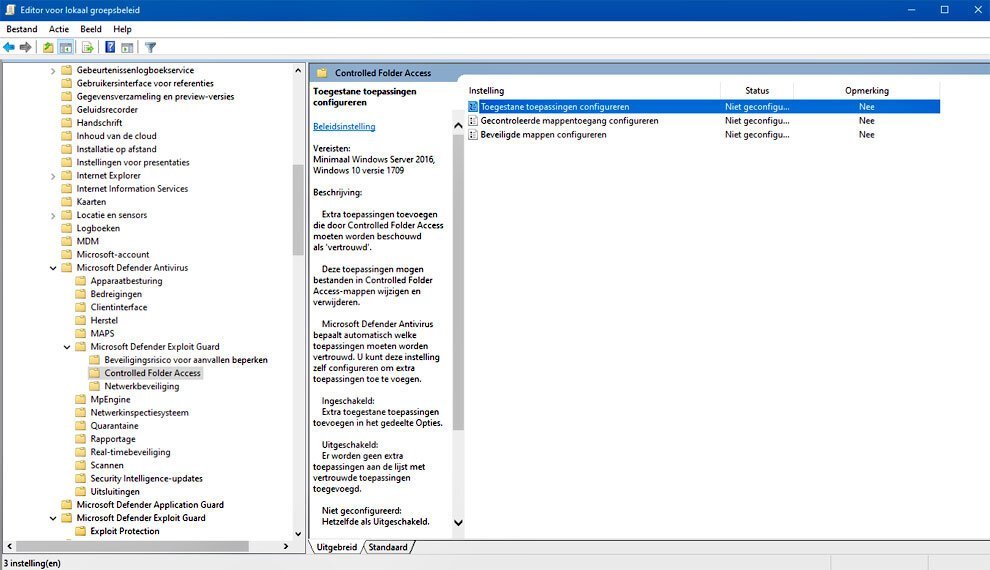 | SoftwareGeeknl Bescherm Windows 10 Tegen Ransomware | Softwaregeeknl
