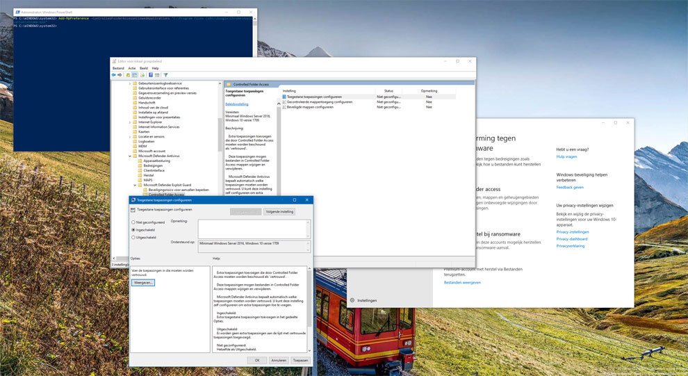 | SoftwareGeeknl Bescherm Windows 10 Tegen Ransomware | Softwaregeeknl