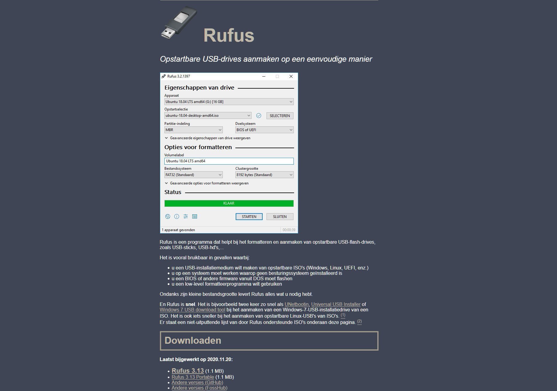Rufus_site