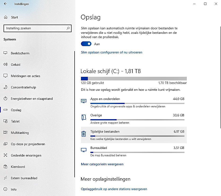 Verwijder Geheugendump Bestand Windows 10