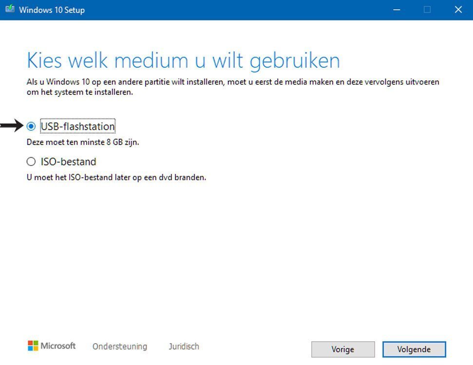 Installeer Met Uefi Windows 10 Vanaf Usb