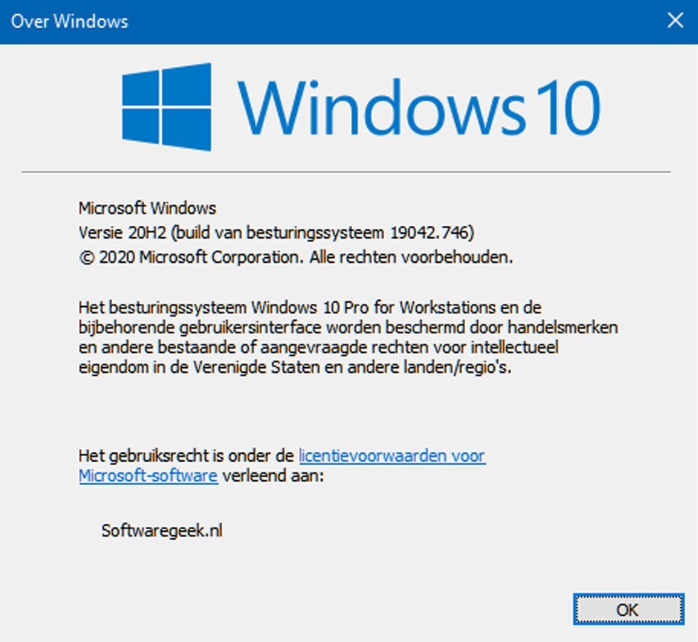 Wijzig De Windows 10 Eigenaar