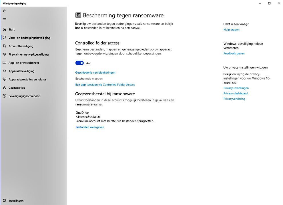 Bescherm Windows 10 Tegen Ransomware