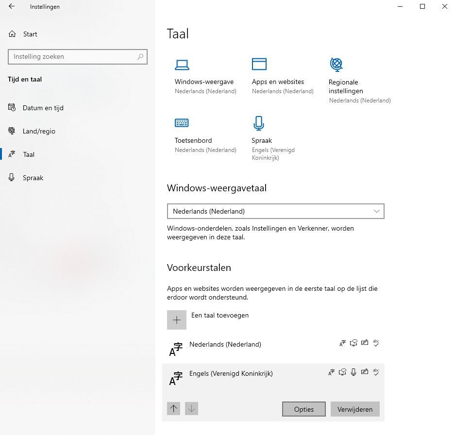 Zo wijzigt u de toetsenbord indeling in Windows 10 | SoftwareGeeknl