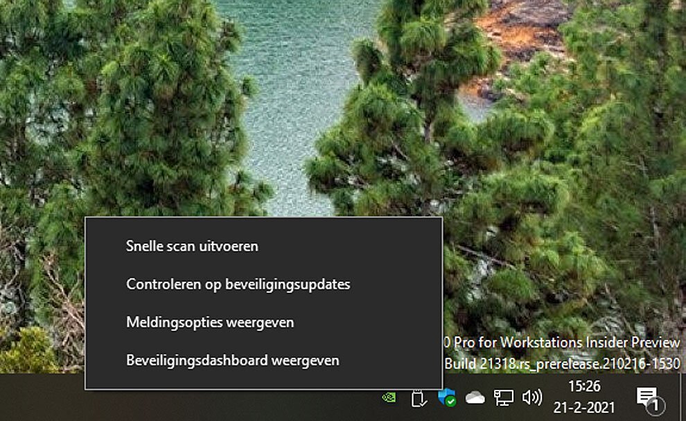 Handleiding Beveiliging in Windows 10