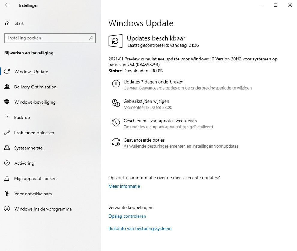 Microsoft Brengt Cumulatieve Update Uit