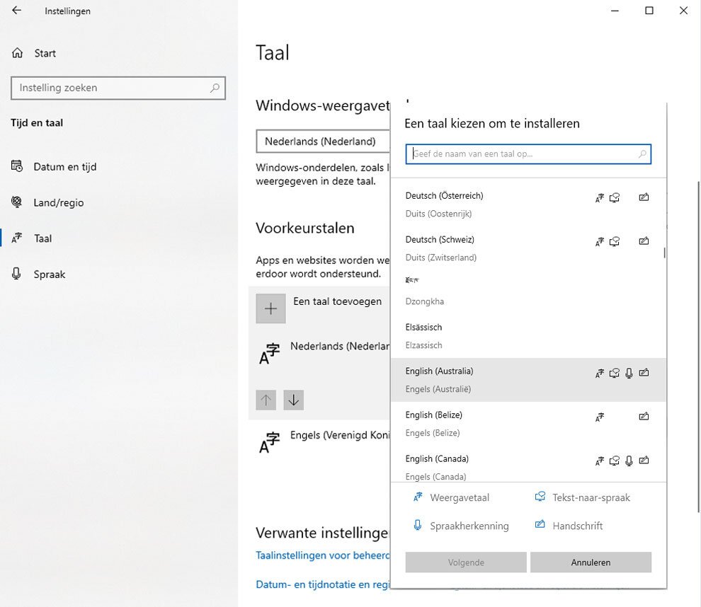 Zo wijzigt u de toetsenbord indeling in Windows 10 | SoftwareGeeknl