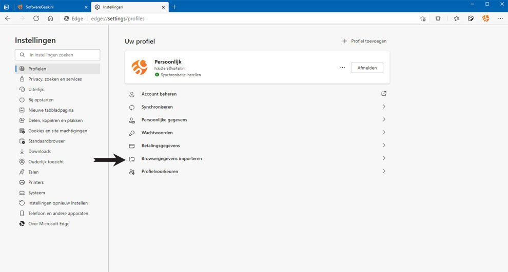 | SoftwareGeeknl Zo Beheert U Favorieten in Microsoft Edge | Softwaregeeknl