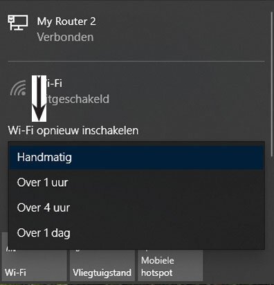 Verbinding maken met een WiFi netwerk
