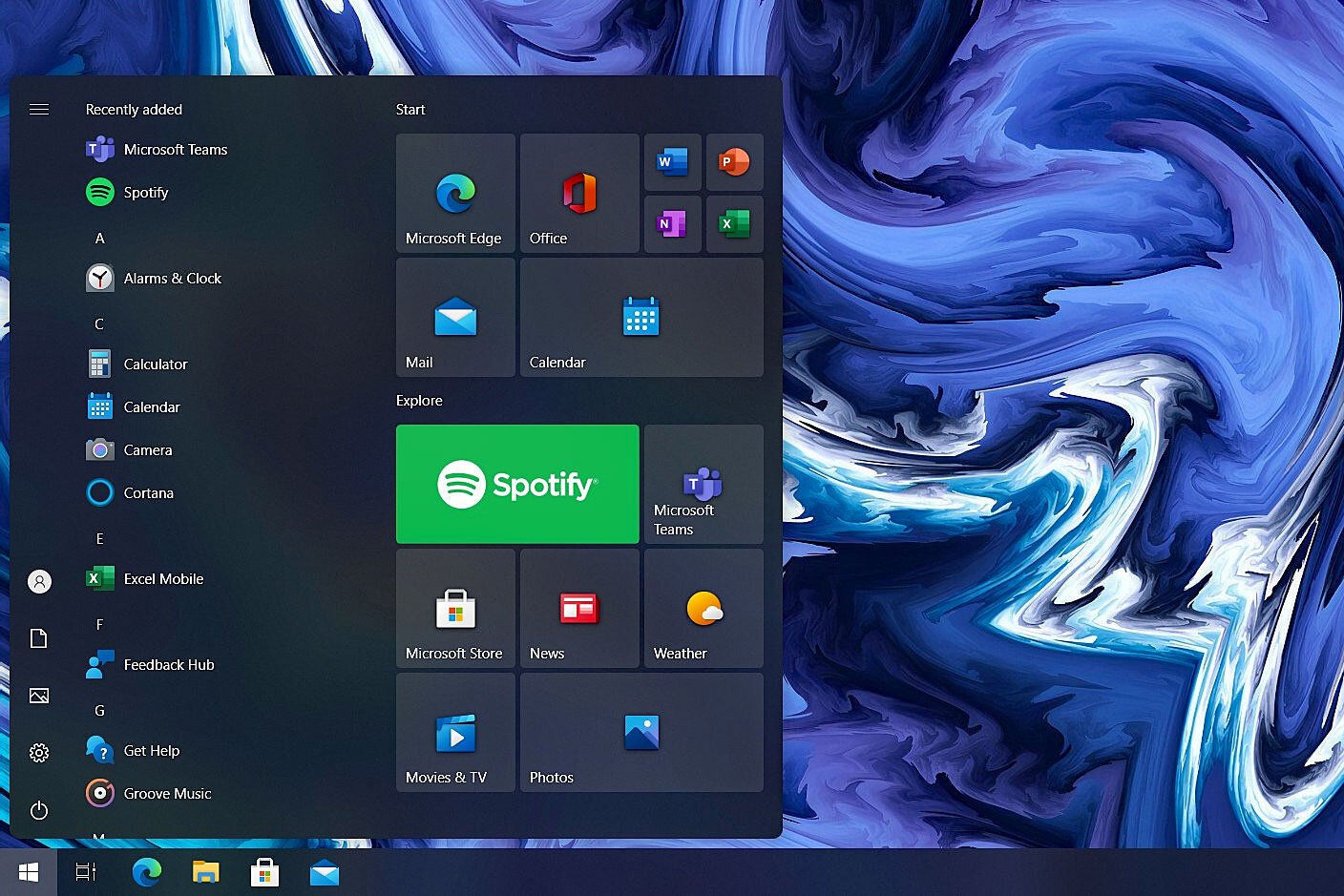 | SoftwareGeeknl Blik Op De Taakbalk Van Windows 10 21h2 | Softwaregeeknl