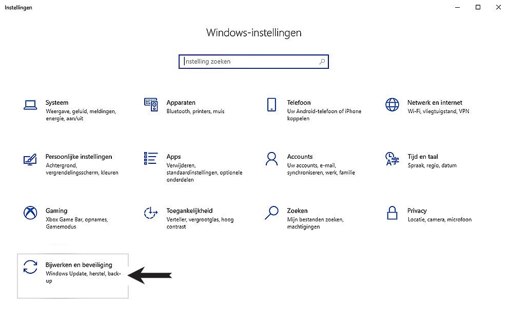 Verwijder handmatig Windows 10 updates