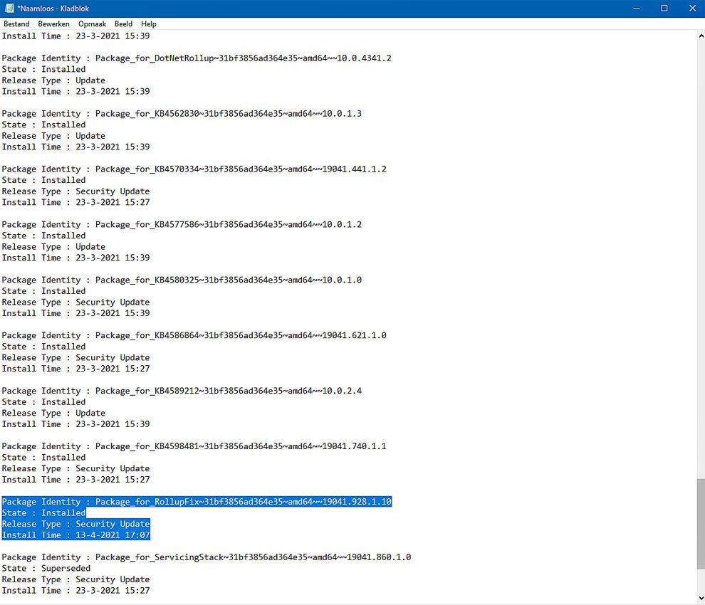 | SoftwareGeeknl Windows 10 Updates Handmatig Verwijderen | Softwaregeeknl