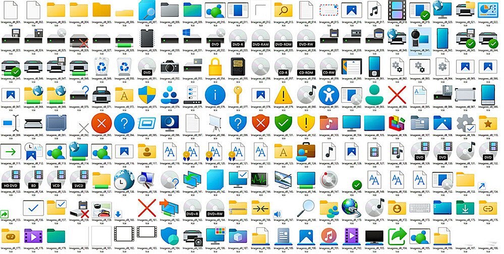 Bureaublad Pictogrammen in Windows 11