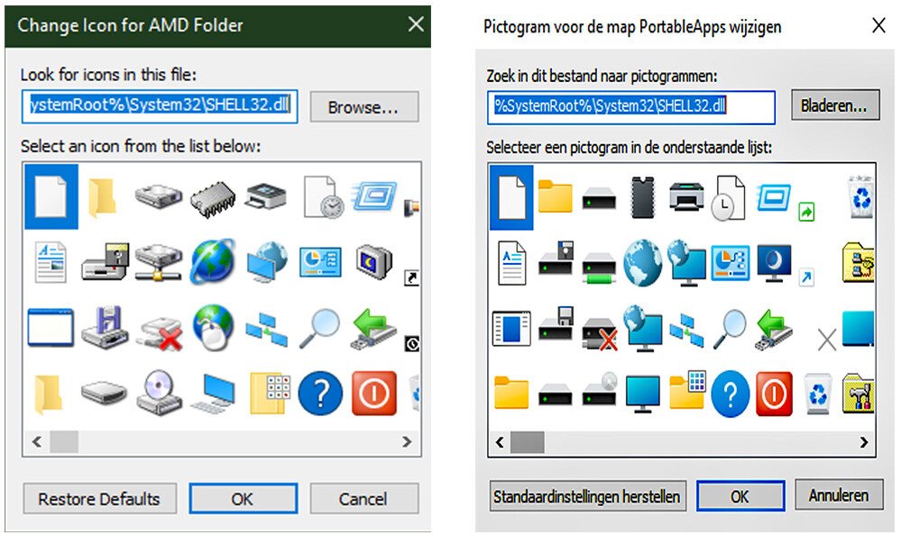 Ook Pictogrammen Uit Windows 95 Vervangen