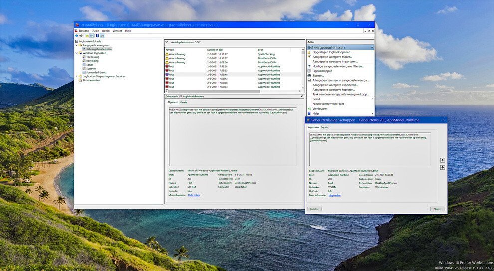 | SoftwareGeeknl Gebruik Logboeken in Windows 10