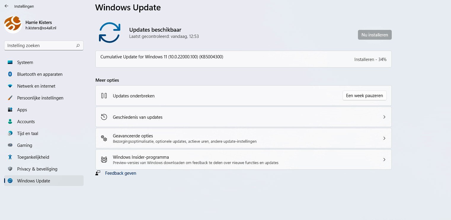 Update Kb5004300 Voor Windows 11