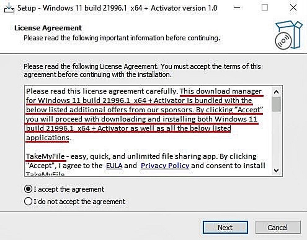 Oplichters verspreiden Nep Windows 11