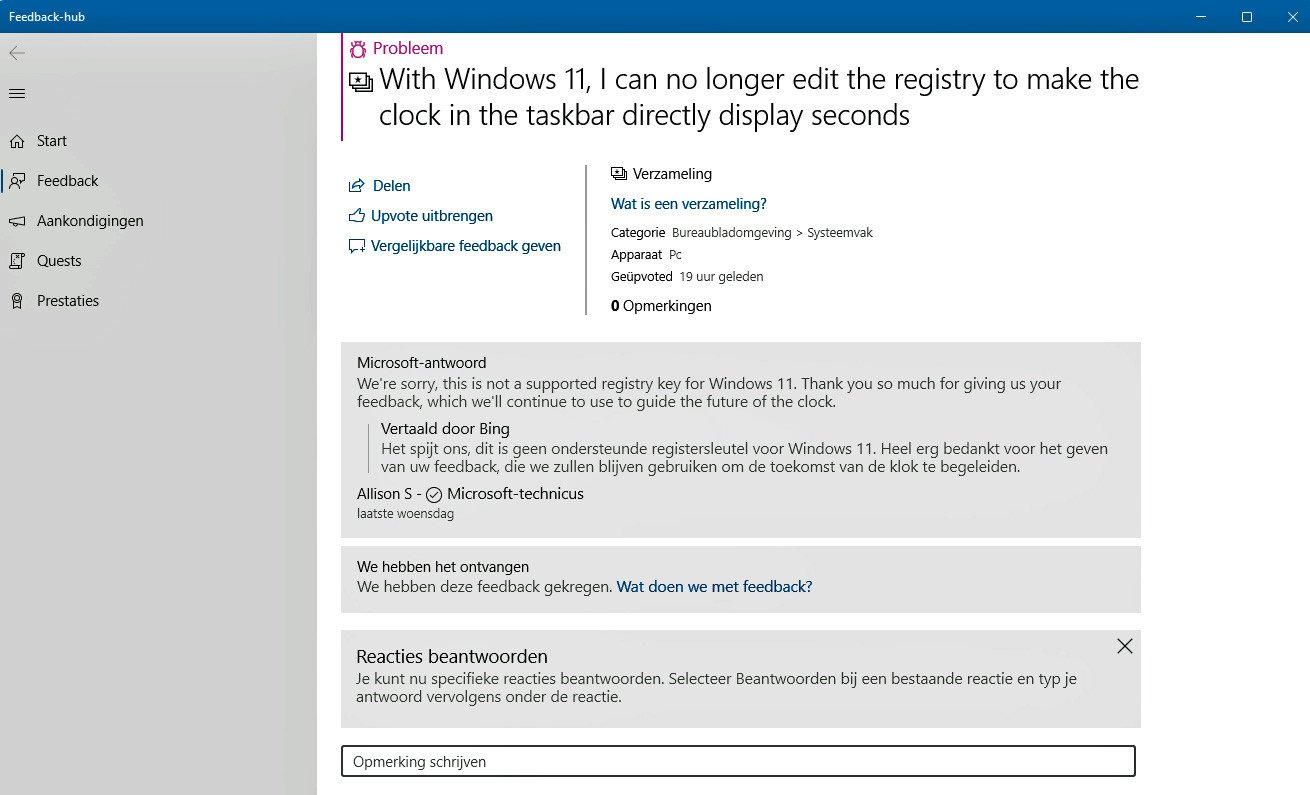 Windows 11 herstelt Win+X menu