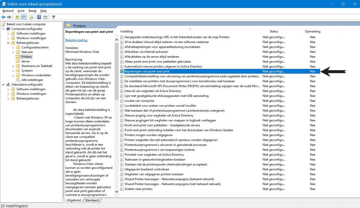 Afdrukproblemen Verminderen in Windows 10
