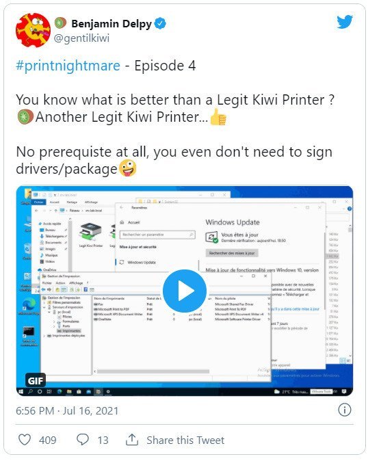 Windows Printspooler Heeft Nieuw Lek