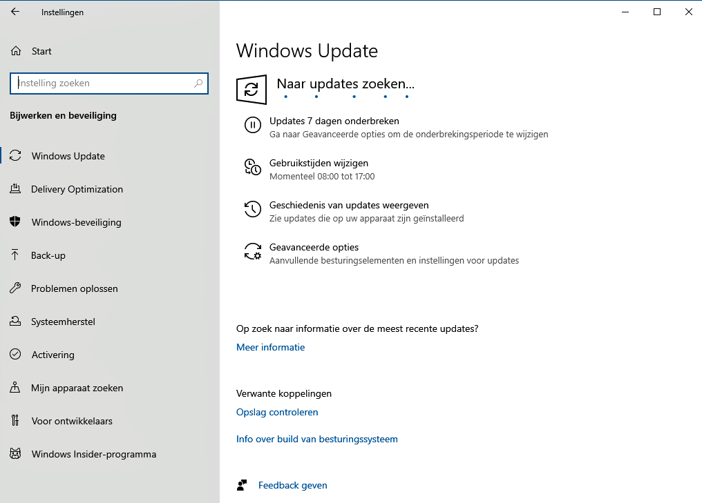 Windows 10 Update Kb5005103 Uit Voor 1909
