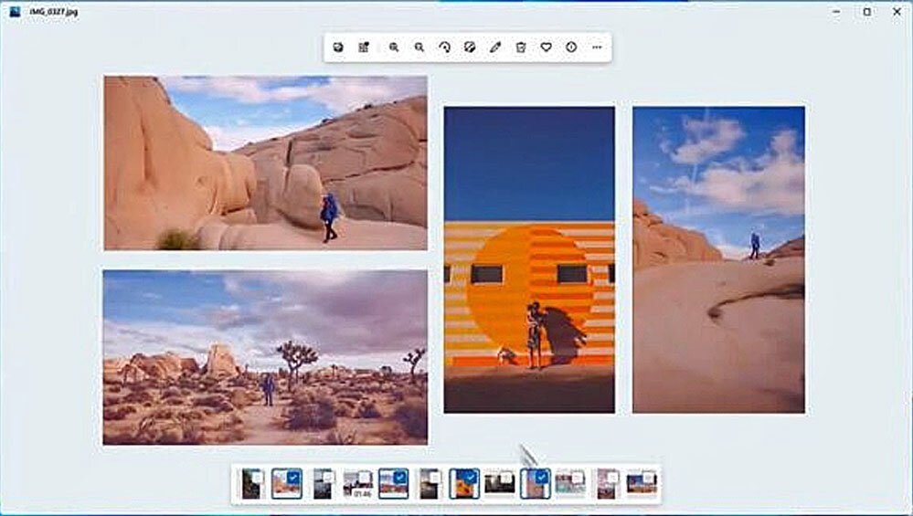 Blik op Windows 11 vernieuwde Fotos app | SoftwareGeeknl