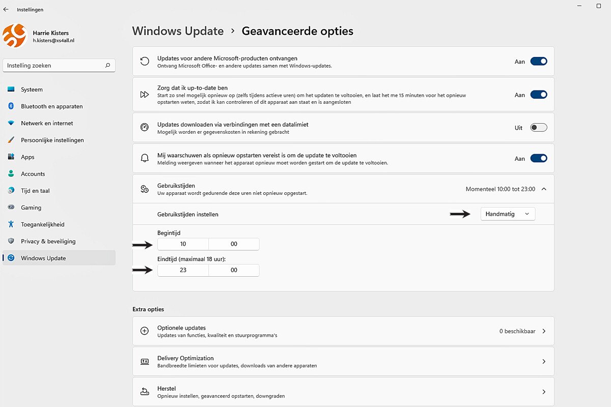 Stel Zo De Windows 11 Actieve Uren in