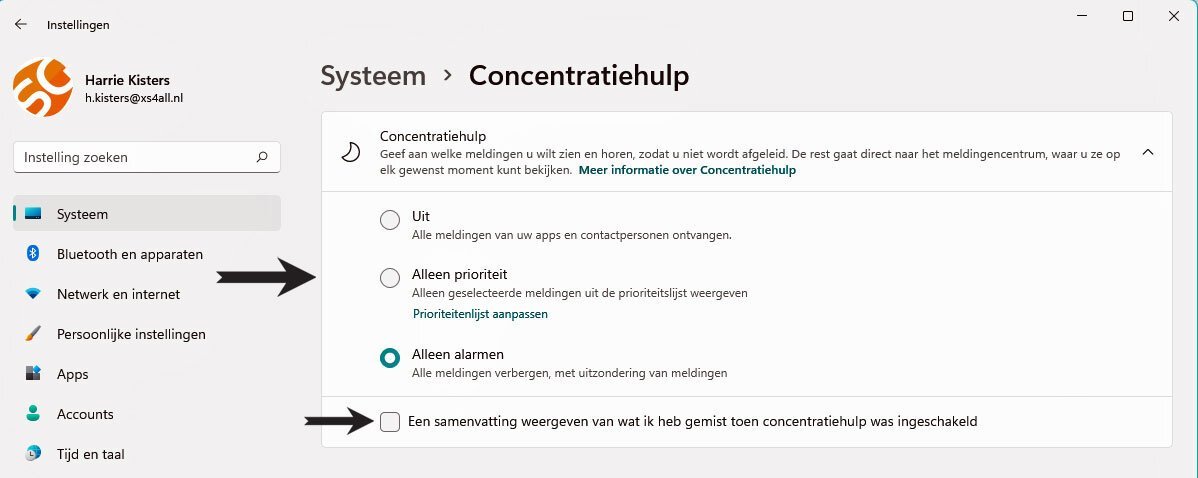 | SoftwareGeeknl Gebruik Zo Concentratiehulp in Windows 11 | Softwaregeeknl