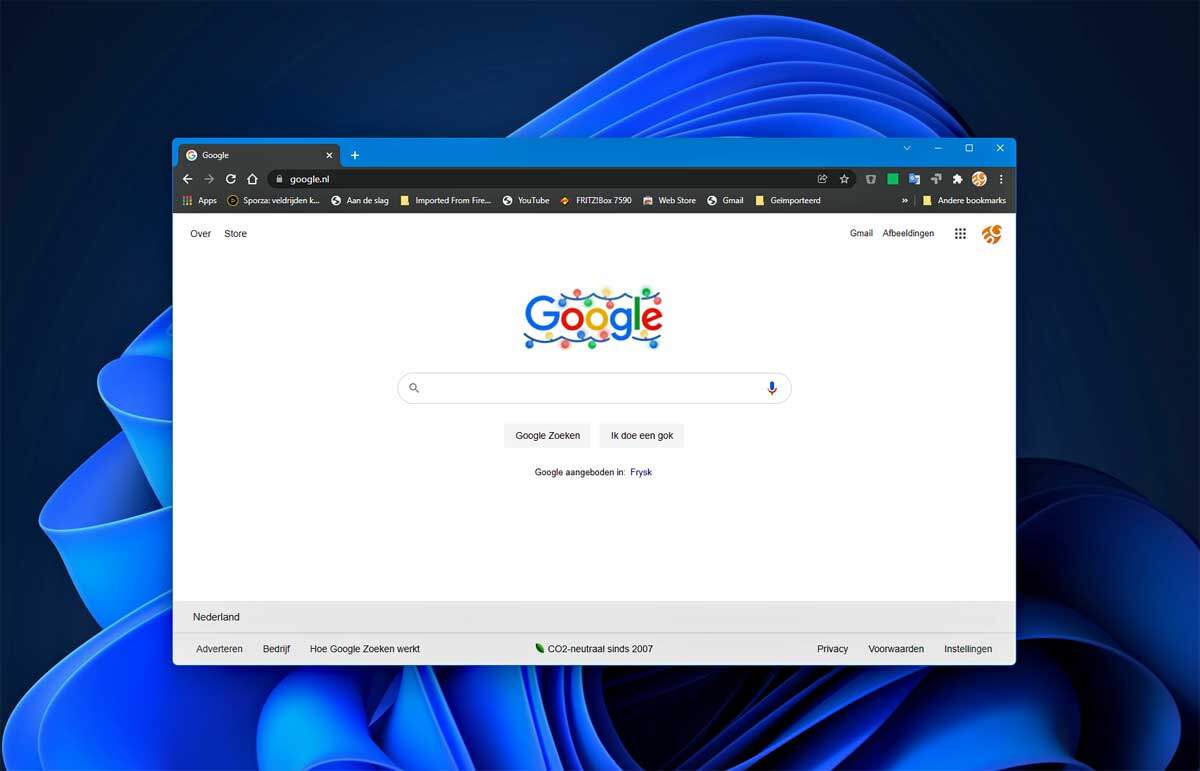 Nieuwe Interface Google Chrome in Windows