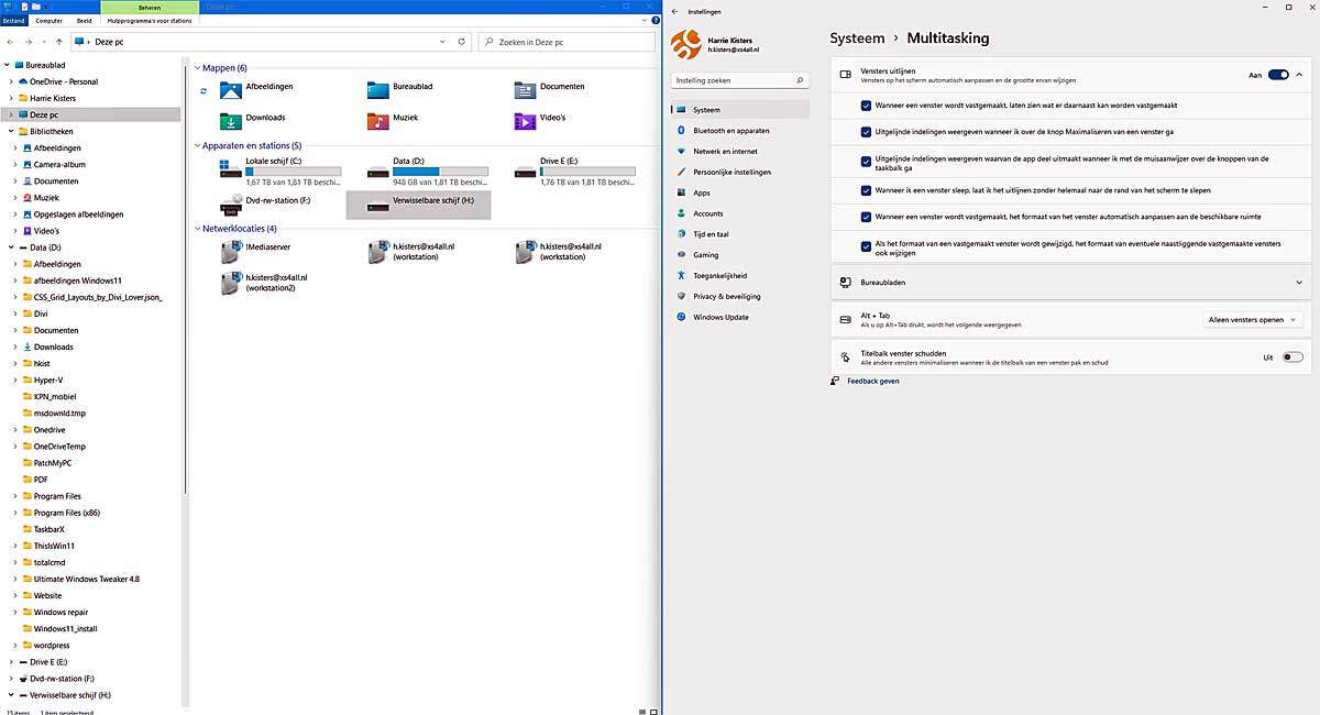 Vensters uitlijnen in Windows 10 11 | SoftwareGeeknl