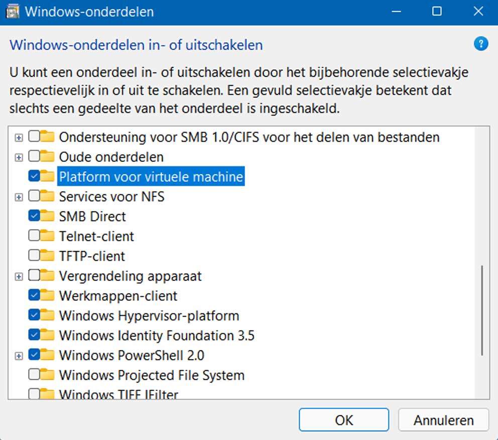 WSL nu in Microsoft store voor Windows 11