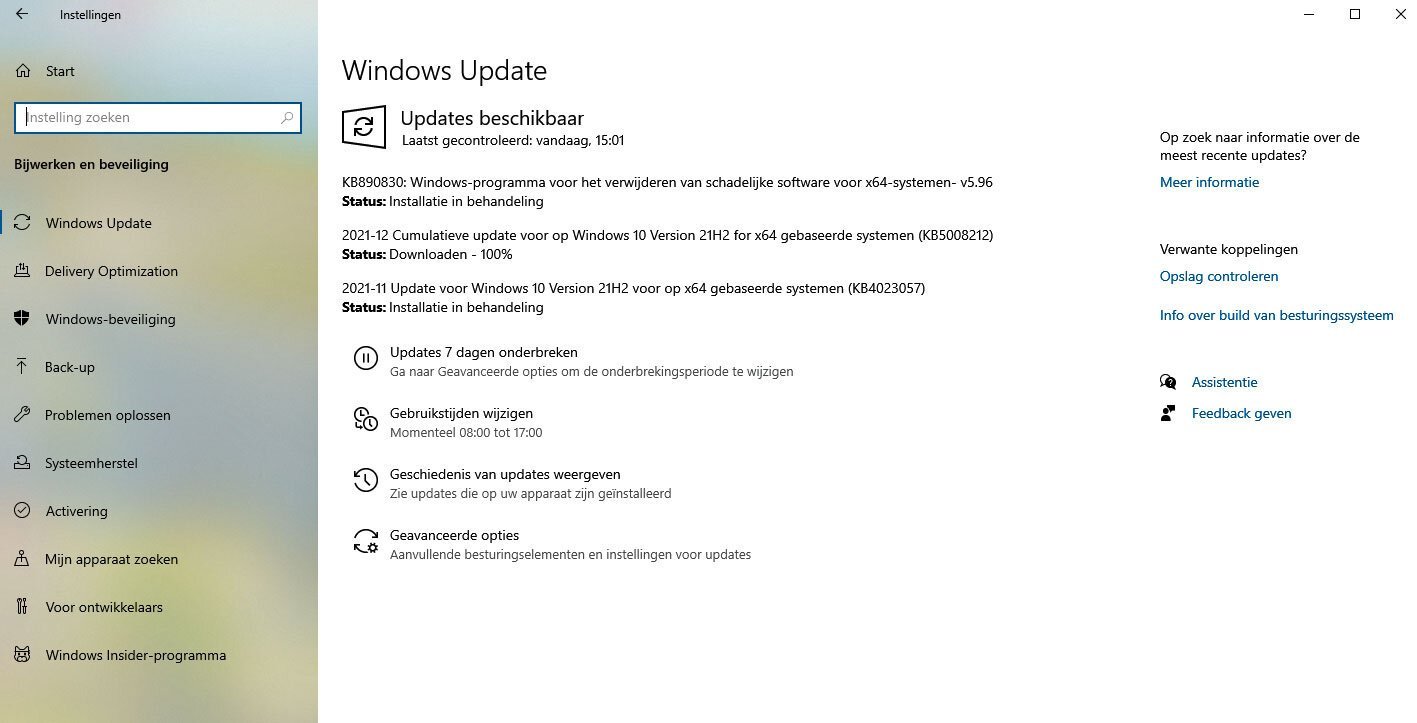 Update Windows 10 Kb5008212 Uitgebracht