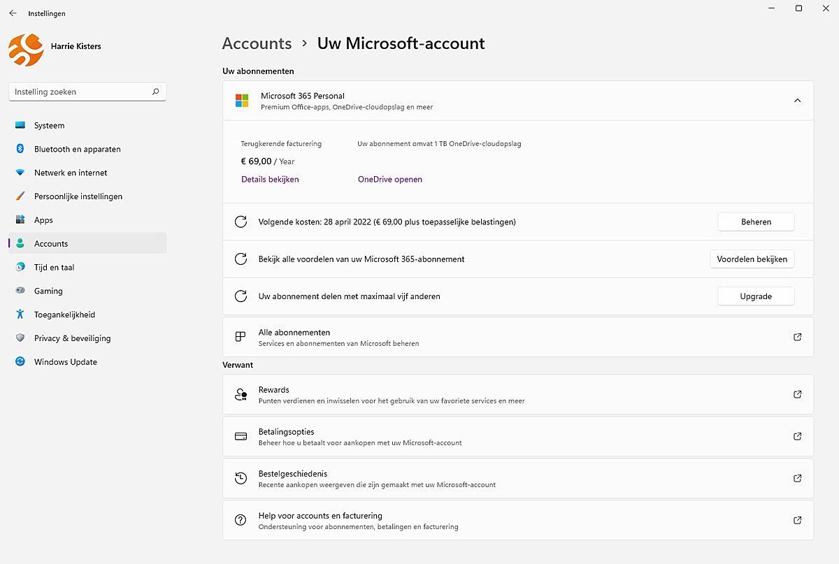 Windows 11 Krijgt Uitgebreid Accountmenu