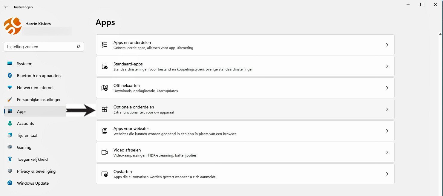 | SoftwareGeeknl Optionele Onderdelen in Windows 11 | Softwaregeeknl