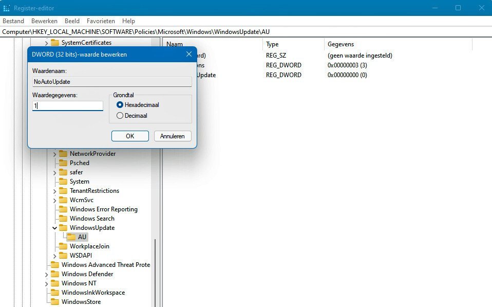 Zet Automatische Updates Windows 11 Uit
