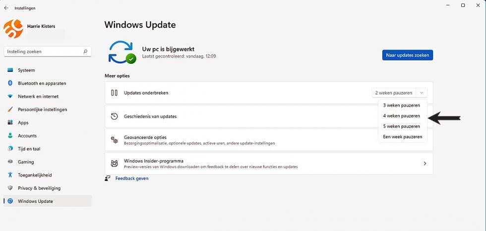 Zet automatische updates Windows 11 uit | SoftwareGeek.nl